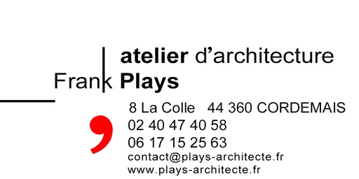 PLAYS ARCHITECTE, Frank PLAYS
